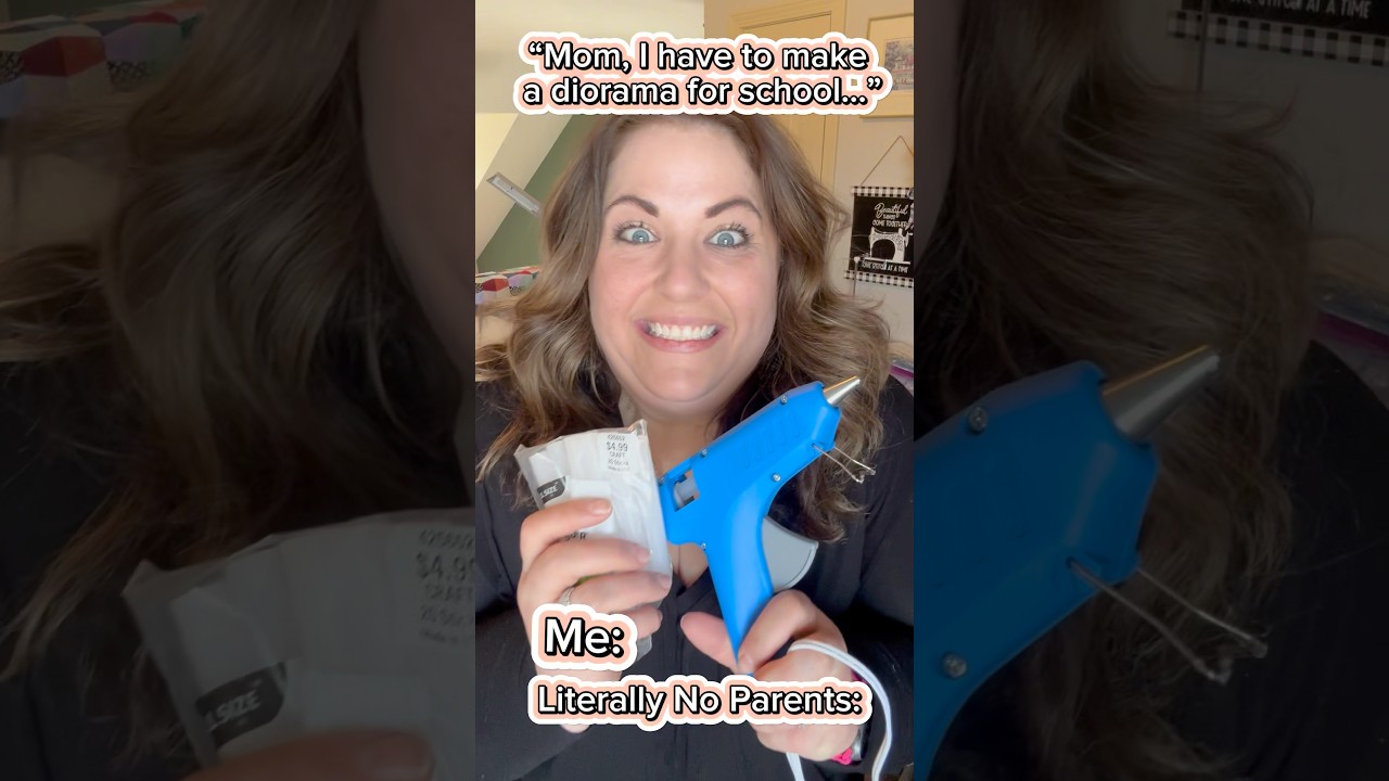 “Mom, I have to make a Diorama for school…”