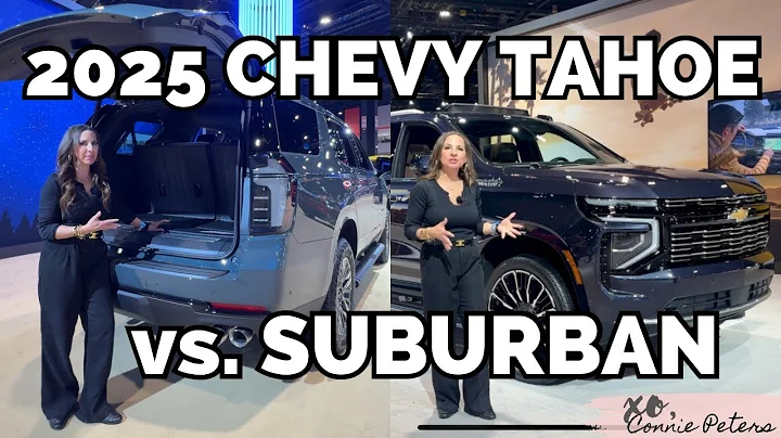 Fancy Chevy’s!: 2025 Chevrolet Suburban vs Tahoe