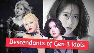 Which Gen 4 idols are called the 2nd Version of their Seniors