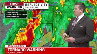 Tracking tornado warnings as severe storms move across Oklahoma Net Worth