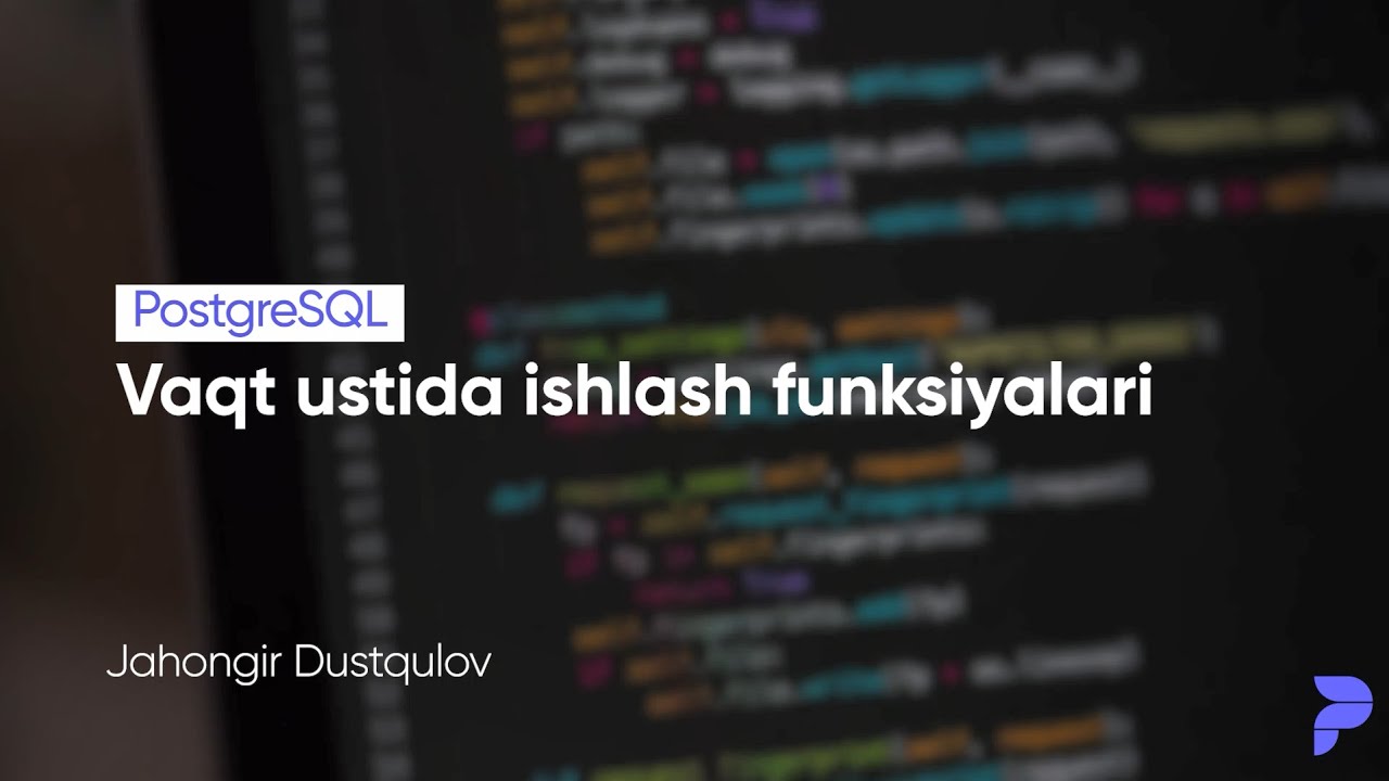 Vaqt ustida ishlash funksiyalari