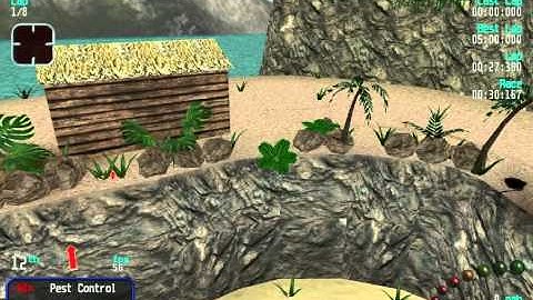 Re-Volt Custom Track Cliffside by R6TurboExtreme and Dave-o-rama ,Track View