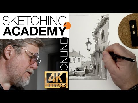 Sketching Academy Thursdays, Ep.7: Ink Stick and What to Do with It