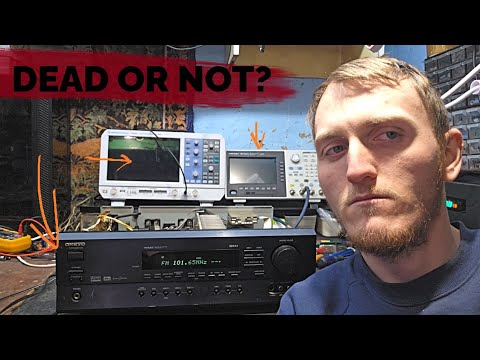 I Received This Onkyo Amplifier for Repair - YouTube