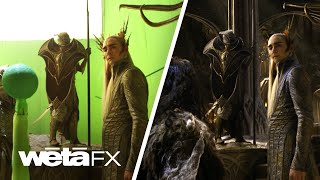 Creating Thranduils Realm in Mirkwood | The Hobbit | Wētā FX