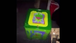 Information Shark Puppet gets jumpscared by Kermit in Jack in the box Update