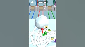 snow race! gameplay walkthrough Android iOS game fanal poro game #47 #youtubeshorts #fun #fungame