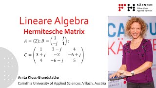 Lineare Algebra: Hermitesche Matrix