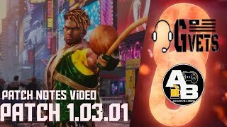 Patch 1 03 01 - Tekken 8 Patch Notes Video
