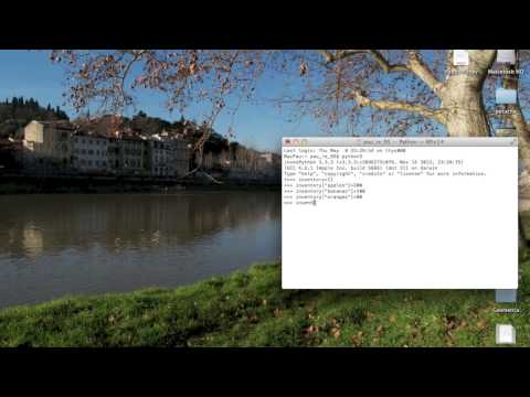 M27 · Dictionaries in Python 3.3.3