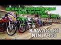 Perkembangan NINJA 150 2tak dari tahun 1996 s/d discontinue 2015