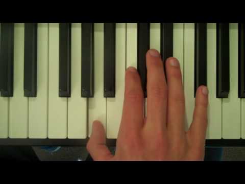 How To Play an A Diminished 7th Chord on Piano