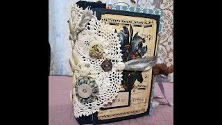 IRIS - a 3 signature, nature themed junk journal - SOLD!