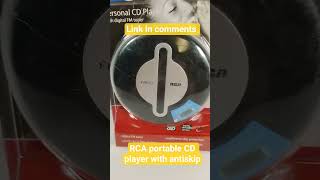 RCA personal programmable CD player is new open box.