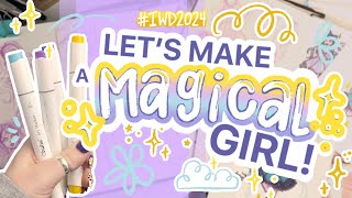 MAGICAL Girl MARCH! | EEK, This was a STRUGGLE! | #IWD2024