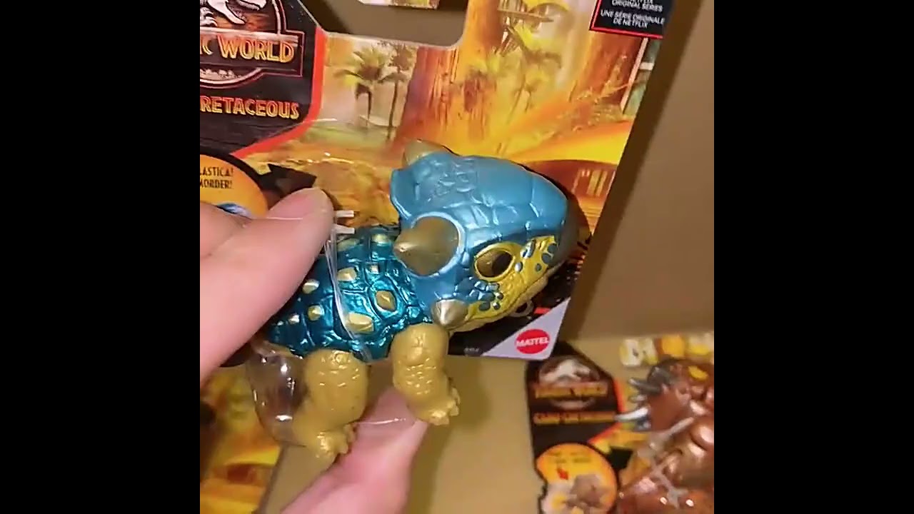 Original Jurassic World Dinosaur Toy Action Figure Minifingers Move Joints Toys for Boy