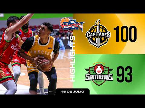 Capitanes de Arecibo vs. Santeros de Aguada - Highlights - BSN2026
