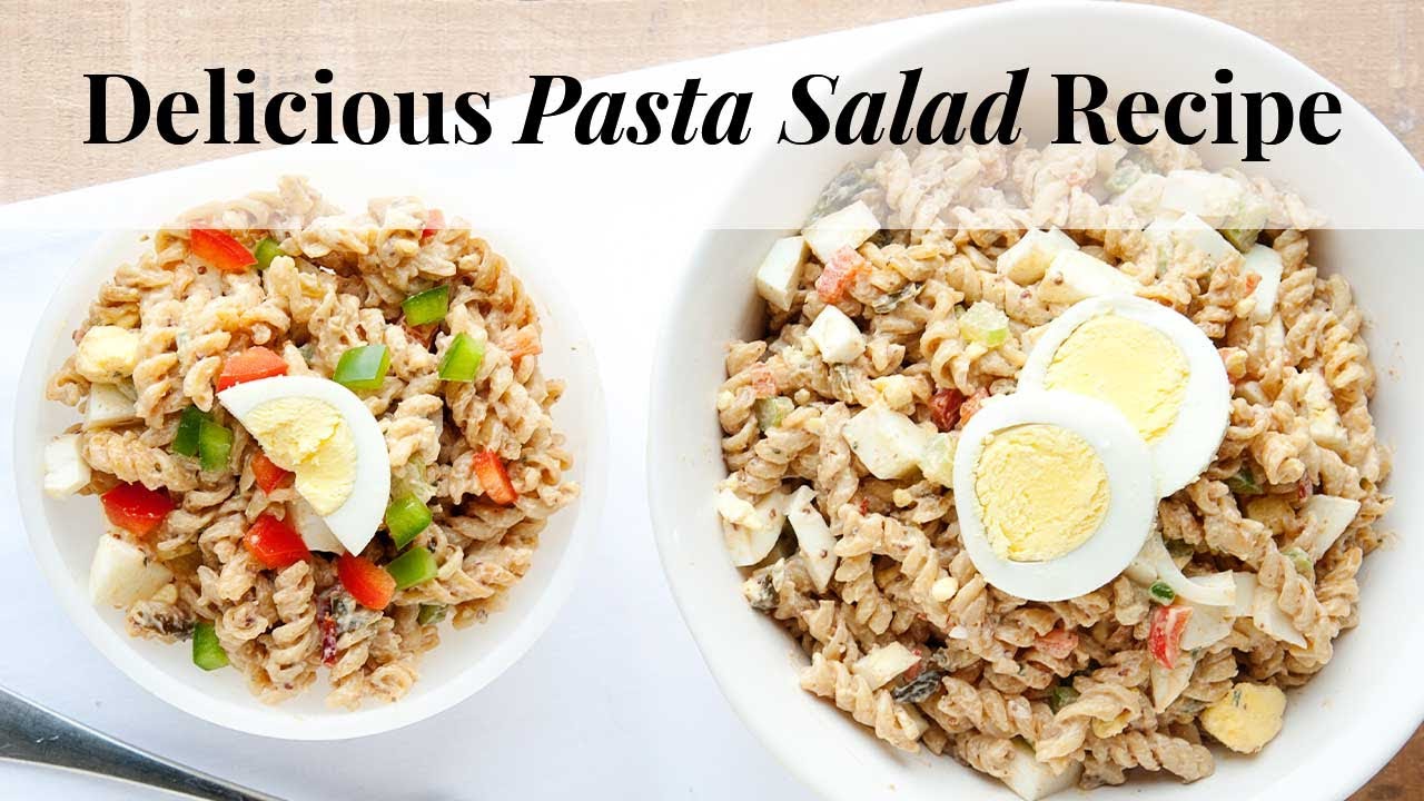 Cajun Jambalaya Pasta Salad | Easy Meal Idea - YouTube