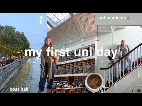 My First Day Studying Medicine At Uni UCL Edition