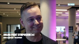 Hans Scheffer · CEO & Founder · Helloprint · Online Print Symposium 2025