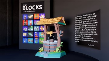 Google Blocks Exhibition - Virtual Fly-Through