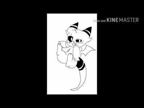マホ君をドラゴン化してみたよ( ‘▿’ 三 ‘▿’ 三‘▿’ )