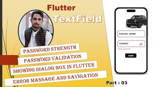 Learn How to Implement Password Strength Validation in Flutter TextField | Flutter Tutorial.