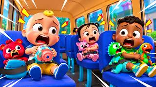 The Wheels on the Bus | The Scary Bus | Funny Remix | Gamavision Csupo Effects