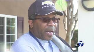 Search for suspect accused of ramming officer in Hayward