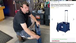 handy folding hand carts for the locksmith - Milwaukee & Office Depot's