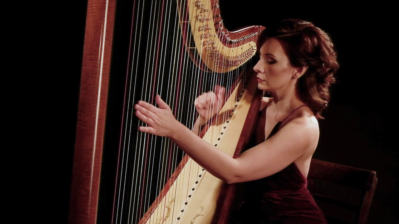Арфа. Арфистка Мария Кулакова / Harpist Maria Kulakova - YouTube