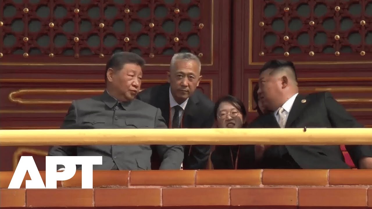 WATCH | Historic Moment: Xi Jinping and Kim Jong-un Chat Amid China’s Massive Military Parade | APT