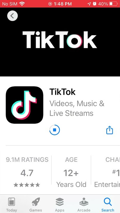 I figured out how to download tiktok without the “ask permission” thing stopping me