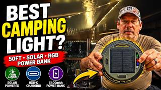 Camping Just Got Brighter! Ogery Solar String Lights Review