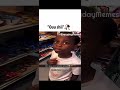 He won't do that again that for sure 🤣😭