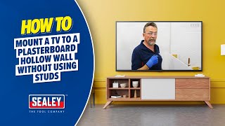 How to Mount a TV to a Plasterboard Hollow Wall Without Using Studs