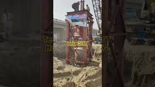 Pile Dynamic Analysis (PDA) 1000T Capacity #construction #foryou #Road#Soil#Sand