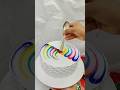 Wow yummy multi colour cake design #shorts #trending #ytshorts #viral #youtube