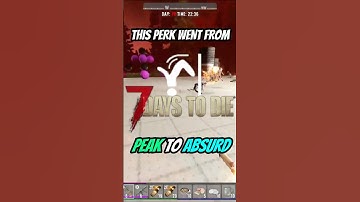 This OVERPOWERED Perk Is Now EVEN BETTER In 7 Days To Die 2.0