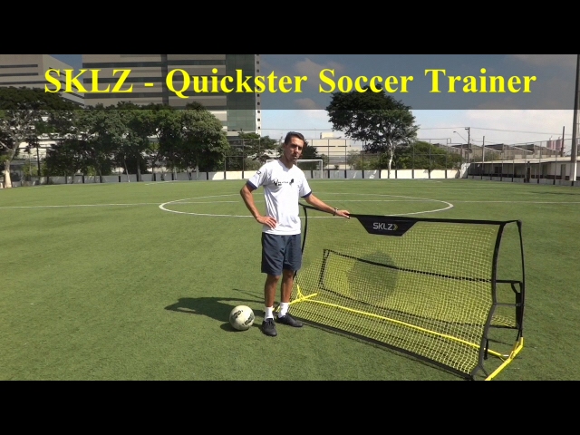 SKLZ Quickster Soccer Trainer - Controlando a Bola - YouTube