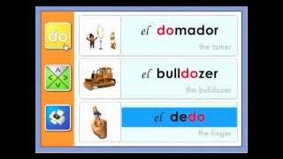 OnlineFreeSpanish - The syllables da - de - di - do - du - Syllables