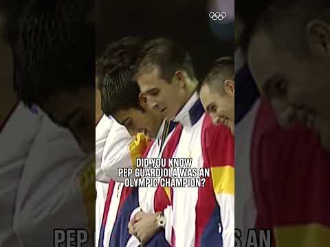 Pep Guardiola... football icon, and Olympic gold medal winner! 🥇🤩#Olympics #Football #Barcelona1992