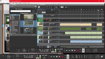 How to make a tape stop effect in reason