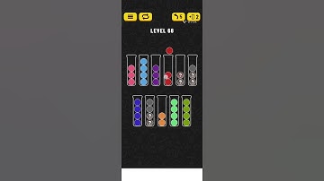 How to Solve this puzzle without any Reverse | Ball Sort Level 68 #level #ballsort #howto #learn
