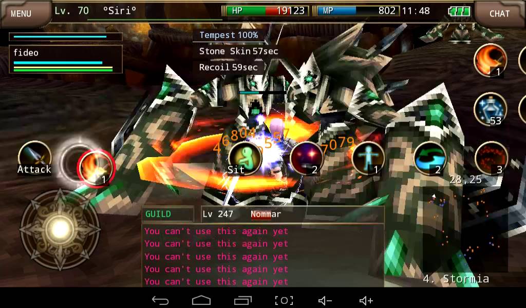 Iruna online Gladiator vs. Nommar YouTube