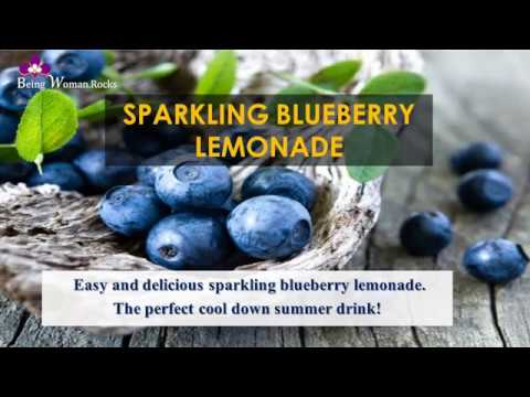 SPARKLING BLUEBERRY LEMONADE