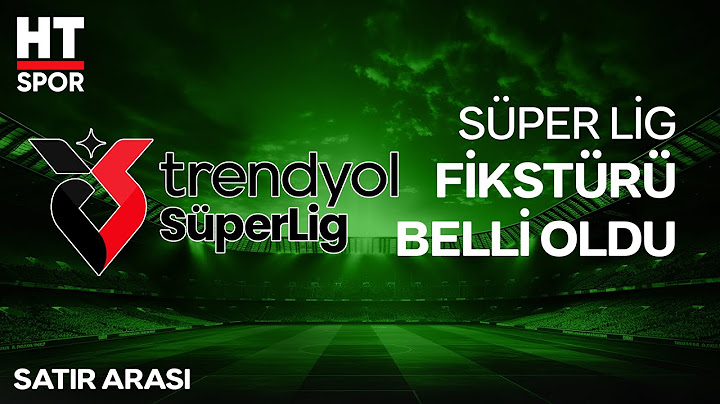 Trendyol Süper Lig'de 2025-2026 Sezonunun Fikstürü Çekildi - Satır Arası