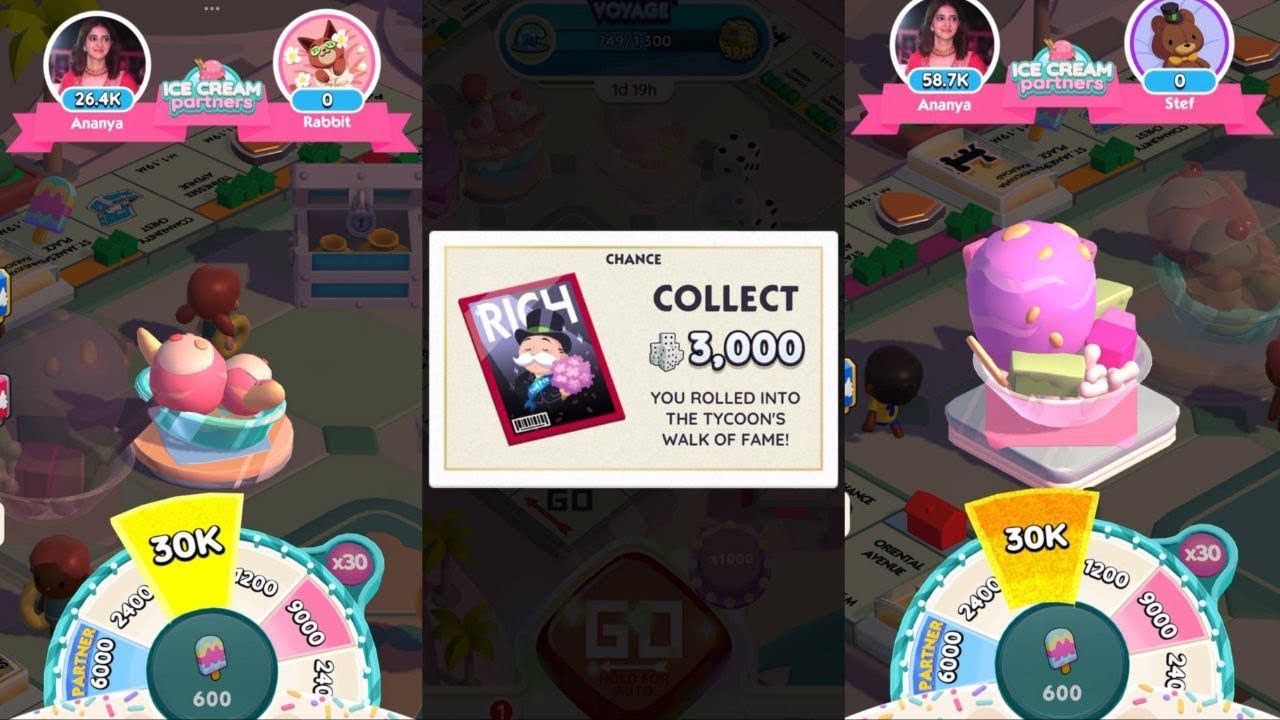 INSTANT COMPLETE] Monopoly Go - Ice Cream Partners Event, Video Gaming, Gaming Accessories, In - Foto 9