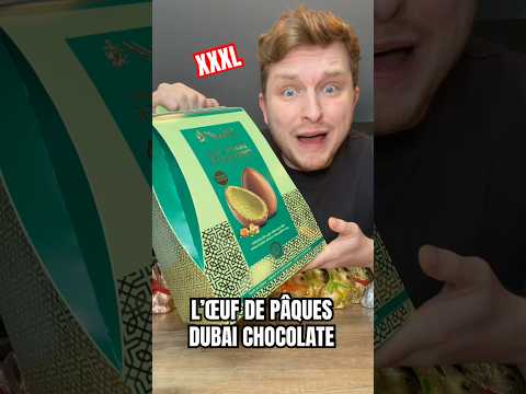 Œuf de Pâques Lindt de Dubai à 100 € 😱 #food #degustation #dubaichocolate #dubai #easter