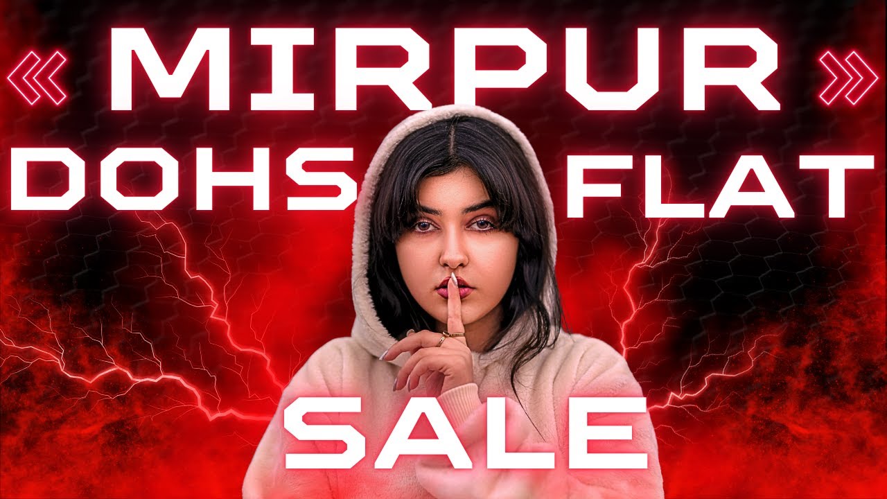 Mirpur DOHS Premium Flat Sale | 1655 SFT | North Facing  